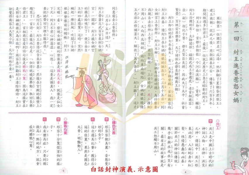 捷英社國小 古典文學閱讀系列 白話水滸傳 白話西遊記 白話三國演義 白話封神演義 白話世說新語 附解答【國小國語輔材】 