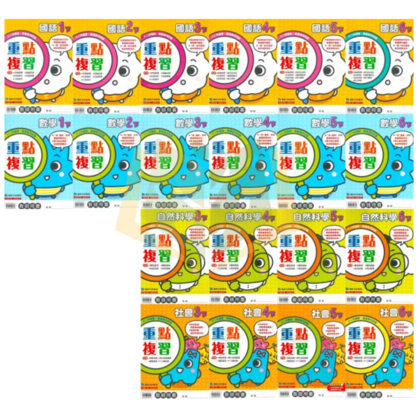 康軒國小 114下 最新版 重點複習《學生用/教師用》國小1~6年級 國語 數學 自然 社會 康軒重點複習、114下、國小複習教材、學生用無解答、教師用解答、國小1~6年級、國語、數學、自然、社會