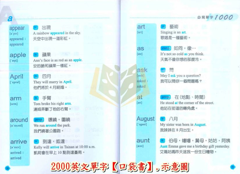 店長推薦 國中會考/英檢必備 世一文化【你一定要會的2000英文單字】【字典】 世一 英文單字書 2000單字 國中 會考 英檢 字典 口袋書 教育部常用字 KK音標 詞性 例句 動詞變化 隨身學習 單字大全 英語工具書