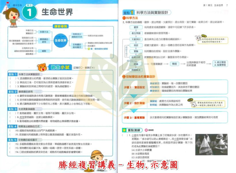 康軒國中 115會考 勝經複習講義 國文 英語 數學 生物 理化 地理 歷史 公民 附解答【國中會考】 