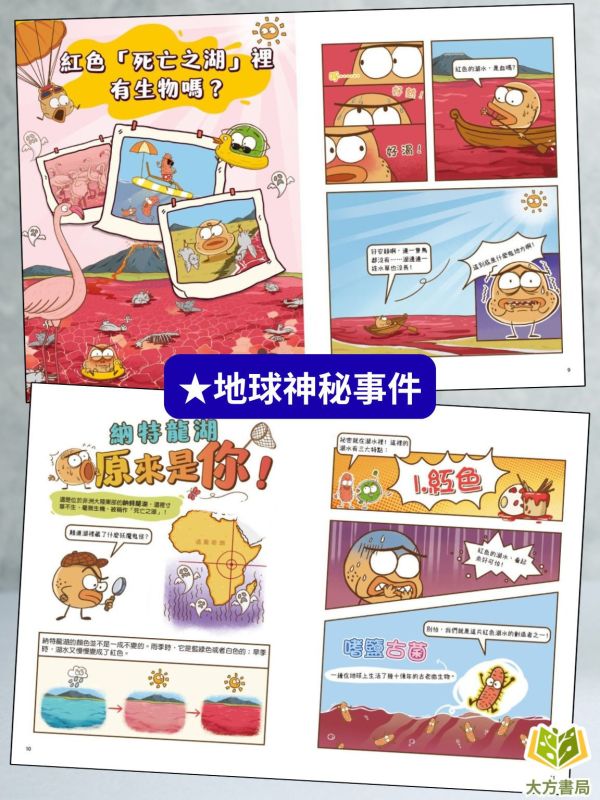 京采國小【科學就是這麼逗】腦洞大開的科普漫畫1~4冊 