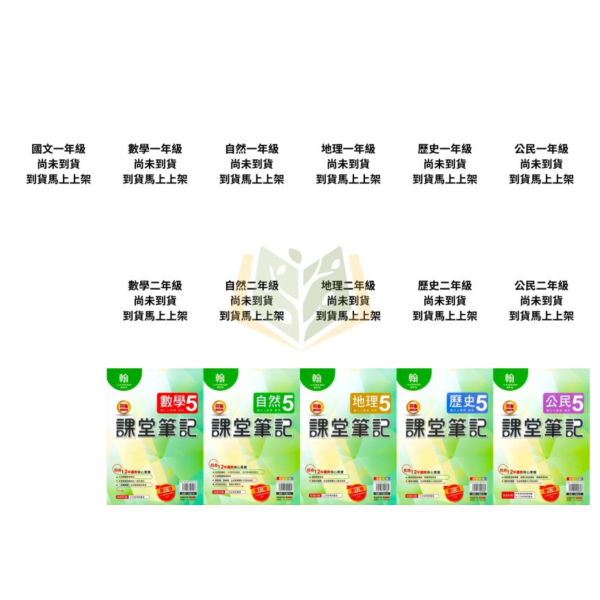明霖國中 講義 課堂筆記 適用康軒 翰林 南一 114上 國中1~3年級 國文 數學 自然 地理 歷史 公民 附解答 
