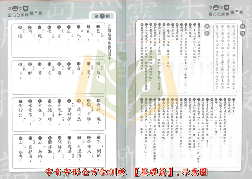 螢火蟲國小 字音字形全方位訓練 基礎篇 進階篇 深度篇【國小國語輔材】 