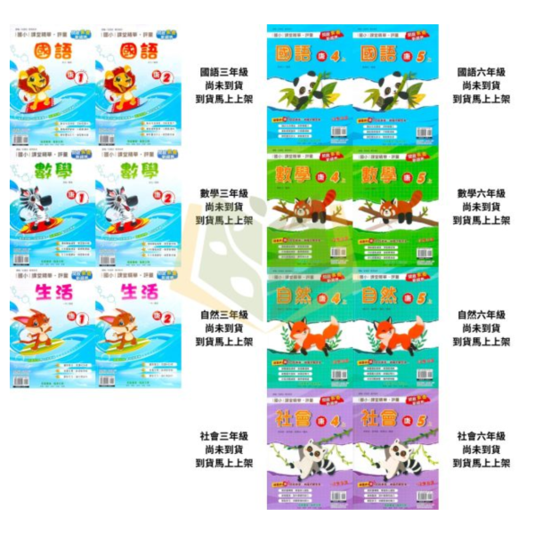 奇鼎國小 115上《課堂精華評量》適用康軒 國小1~6年級 國語/數學/生活/自然/社會 附解答 附5回月考複習卷 115上, 奇鼎, 國小評量, 課堂精華評量, 康軒版, 國語, 數學, 自然, 生活, 社會, 附解答, 月考複習卷, 安親班, 條列重點, 考前複習