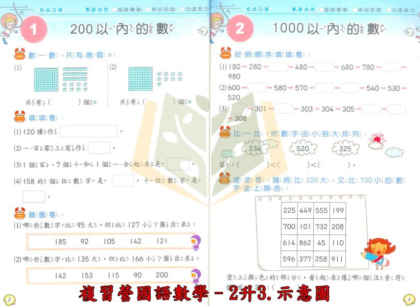 奇鼎國小 搶鮮營國語 搶鮮營數學 國數複習營 綜合版 1~6年級 附解答 【國小暑假先修】 
