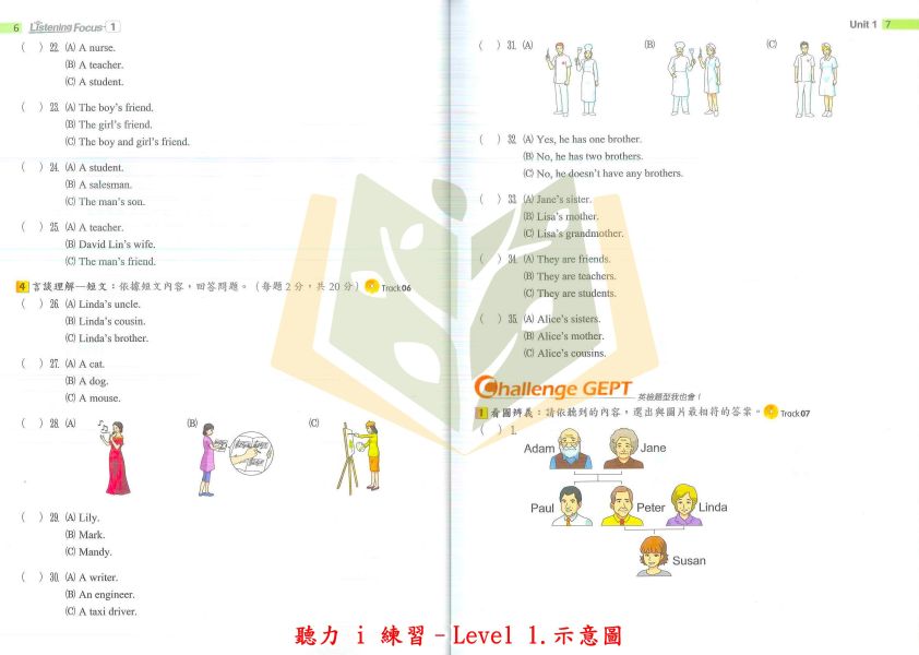 翰林國中 聽力 i 練習Level–1~4集【附CD】【國中英語輔材】 