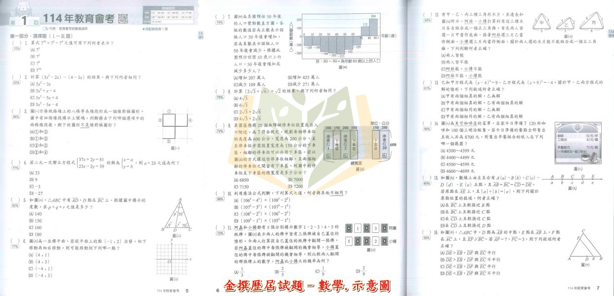 鼎甲國中 115會考 金撰歷屆試題 國文 英語 數學 社會 套書  附解答【國中會考】 115會考、鼎甲歷屆試題、金撰歷屆試題、國中會考題本、會考真題、模擬考卷、附詳解、線上影音解題、雲端學院、會考衝刺