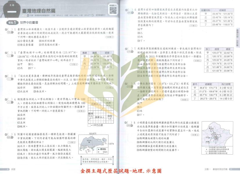 116國中會考 鼎甲 金撰【歷屆試題】收錄106~115年 考古題｜國文/英語/數學/自然/社會/地理/歷史/公民/套書 附解答 116會考、鼎甲歷屆試題、金撰歷屆試題、國中會考題本、會考真題、模擬考卷、附詳解、線上影音解題、雲端學院、會考衝刺