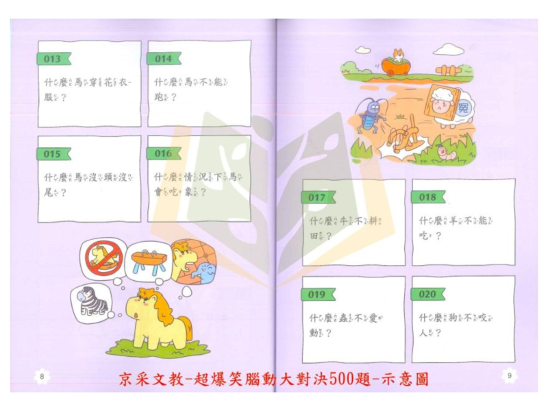 京采國小【天才小學堂】超聰明猜謎大作戰/超爆笑腦洞大對決｜腦筋急轉彎 幽默諧音 邏輯推理 觀察聯想 知識探索｜自主閱讀 親子共讀 腦力開發 益智學習 課後延伸｜附解答【圖書】【大方書局】 京采國小,天才小學堂,超聰明猜謎大作戰,超爆笑腦洞大對決,腦筋急轉彎,猜謎書,幽默諧音,邏輯推理,親子共讀,腦力開發,附解答