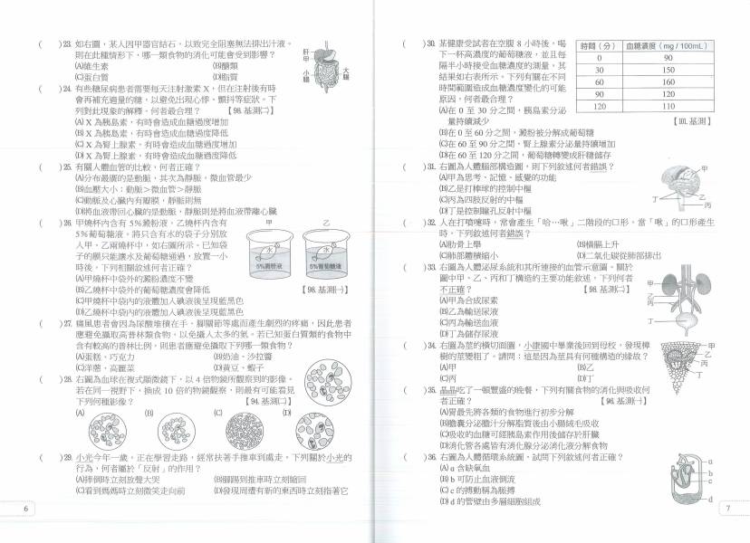 國中光田會考.國中會考模擬題本-自然(各版本適用) 