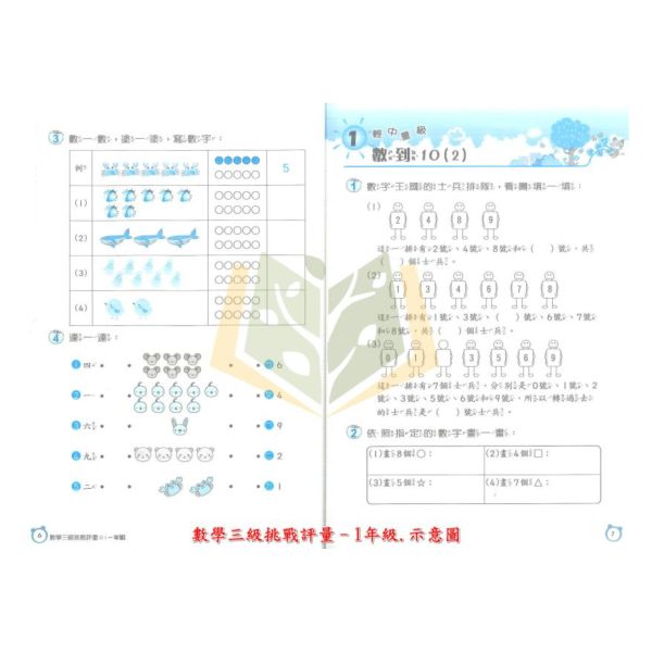 前程國小 勝卷在握 數學三級挑戰評量  國小數學 1~6年級 附解答【國小數學輔材】 