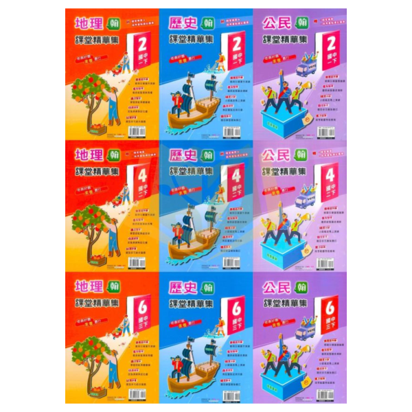 奇鼎國中【課堂精華集+考試必備】標準講義 114上 114下 國中7~9年級｜地理/歷史/公民/社會｜適用康軒/翰林｜附解答 奇鼎講義、課堂精華、考試必備、114上114下、國中社會科、地理歷史公民、康軒翰林適用、附解答、7-9年級、社會講義