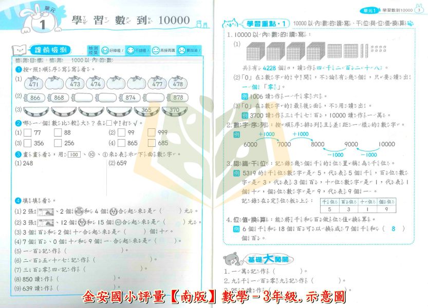 金安國小 國小評量 講義式評量 適用康軒 翰林 南一114上 國小1~6年級 數學 自然 附解答 附5回月考複習卷 