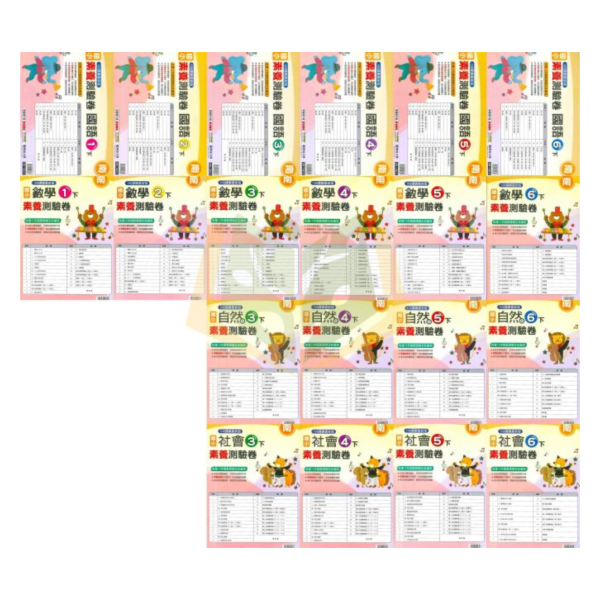 明霖國小【素養測驗卷】國小測驗卷 國小考卷  適用康軒/翰林/南一 114下 國小1~6年級｜國語/數學/自然/社會｜雙面試題＋附解答｜ 114下, 明霖, 素養測驗卷, 國小測驗卷, 康軒, 翰林, 南一, 國語, 數學, 自然, 生活, 社會, 附解答, 雙面試題, 考前複習, 素養導向