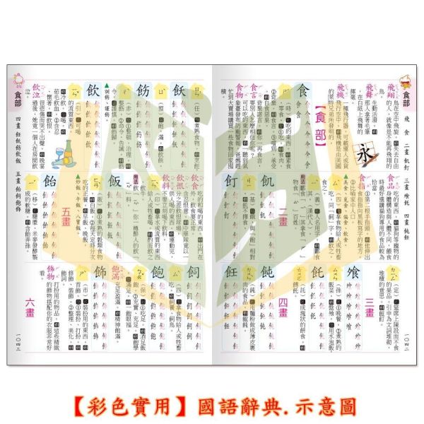 世一【彩色實用】國語辭典｜適用國小中/高年級｜收錄八千餘常用字罕用字｜教育部一字多音審訂 標準國字筆順｜完整注音 筆畫順序｜三種檢索方式｜精美插圖 輔助造詞造句｜【字典】【大方書局】 世一國語辭典,彩色實用國語辭典,國小國語辭典,國語字典,國小字典,中高年級,完整注音,國字筆順,一字多音,常用字,罕用字,造詞造句,三種檢索