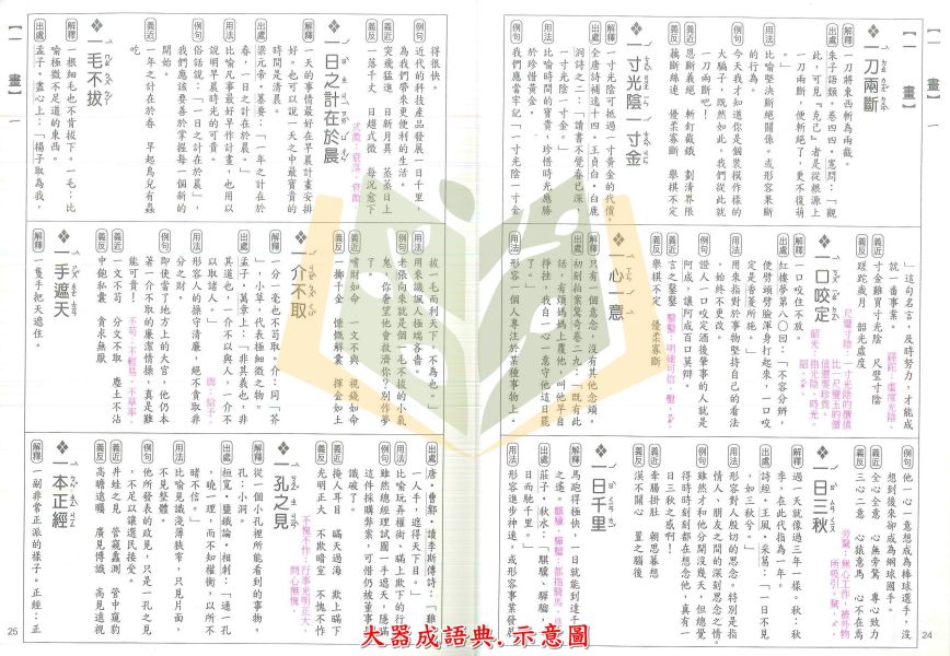 高升鑫 大器成語典【字典】 