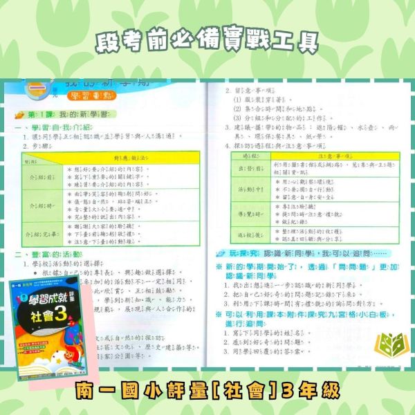 南一國小 114下 國小評量《學習成就評量》國小1~6年級 國語 數學 生活 自然 社會 附練習簿/解答 114下, 南一國小, 國小評量, 學習成就評量, 國語, 數學, 自然, 社會, 生活, 1~6年級, 練習簿, 附解答, 課後練習