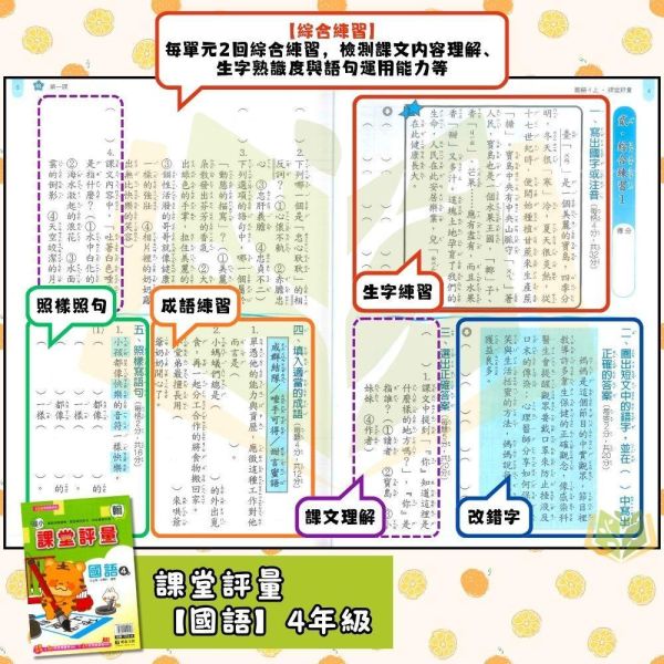 明霖國小 115上｜【課堂評量】國小評量｜適用翰林版｜國小1~6年級｜國語/數學/生活/自然/社會｜附解答＋5回月考複習卷＋1回全冊複習卷 明霖國小115上,課堂評量,翰林版,國小評量,國語評量,數學評量,生活評量,自然評量,社會評量,月考複習卷,全冊複習卷,附解答