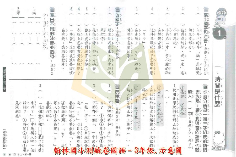 翰林國小 114上 最新版《國小測驗卷》國小1~6年級 國語 數學 生活 自然 社會 附解答+雙面試題 114上, 翰林國小, 國小測驗卷, 國小考卷, 模擬試題, 雙面試題, 可撕式, 國語, 數學, 自然, 社會, 生活, 附解答, 考前複習