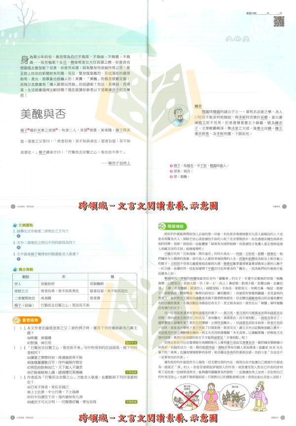 翰林國中 跨領域閱讀【文言文閱讀素養/雙文閱讀素養/議定會考的閱讀理解/2030永續閱讀/國文圖示字義學文言】國中 7 8 9 年級｜附解答｜【國中國文輔材】 