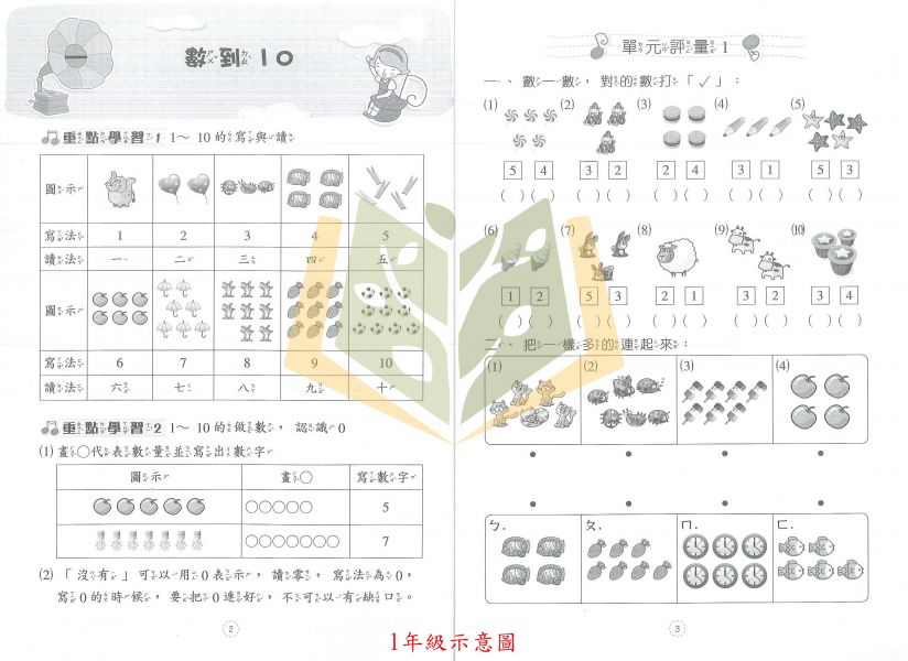 光田國小 小學數學單元精練–1~6年級【國小數學輔材】 