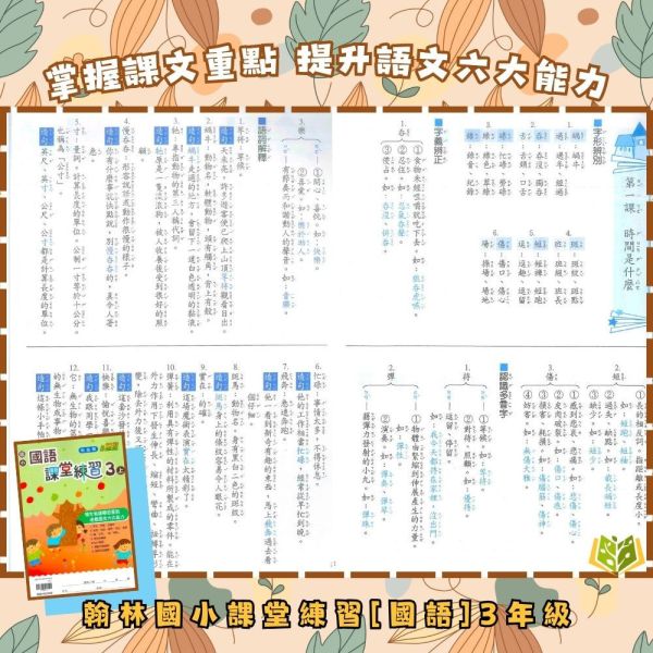 翰林國小 114下 課堂練習《學生用/教師用》國小1~6年級 國語 數學 生活 自然 社會 翰林課堂練習、114下、國小學生用教材、教師用解答、國語、數學、自然、社會、生活、國小1~6年級