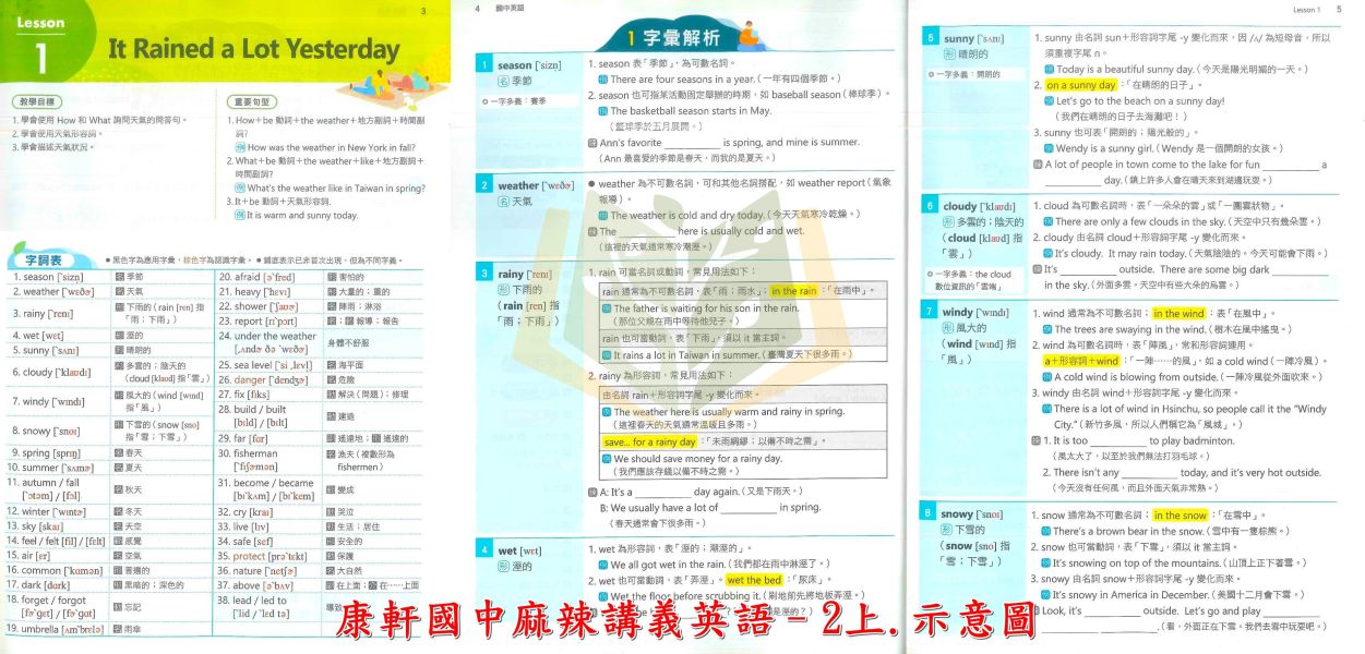 康軒國中 國中講義 麻辣講義 114上 113下 國中1~3年級 英語 數學 自然 附解答 