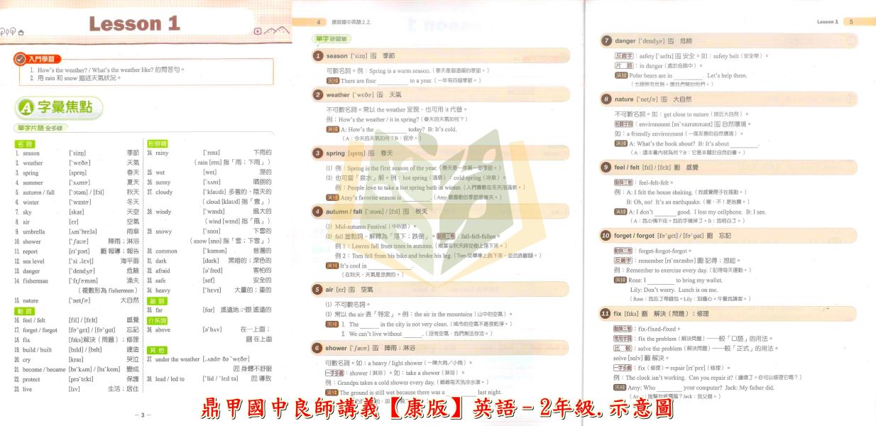 鼎甲國中 講義 良師講義 適用康軒 翰林 南一 114上 國中1~3年級 國文 英語 數學 自然 附解答 