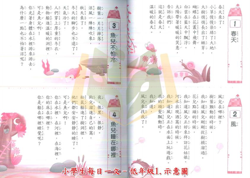 捷英社國小 小學生 每日一文 國小國語 低年級 中年級 高年級 附解答【國小國語輔材】 