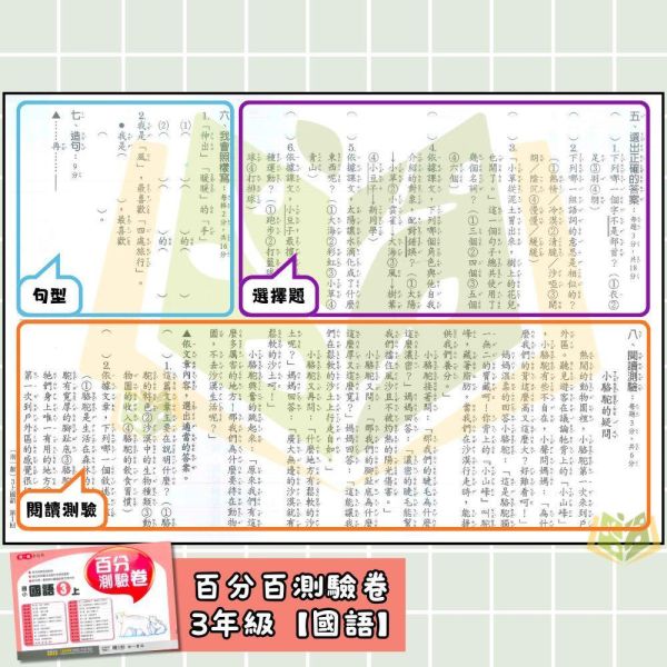 南一國小 115上｜【國小測驗卷】｜國小1~6年級｜國語/數學/生活/自然/社會｜附解答＋雙面試題 南一國小115上,國小測驗卷,南一測驗卷,國語測驗卷,數學測驗卷,生活測驗卷,自然測驗卷,社會測驗卷,附解答,雙面試題