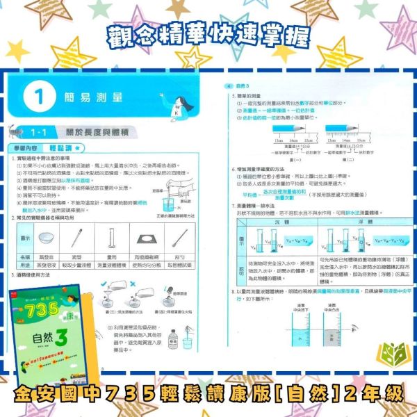 金安國中【735輕鬆讀】薄講義 國中評量 114下 國中7~9年級｜國文/英語/數學 /自然/地理/歷史｜適用康軒/翰林/南一｜附解答 金安735輕鬆讀、國中薄講義、114下、7-9年級、國英數自然社會、三版適用、附解答、國中評量、複習講義、學校用書