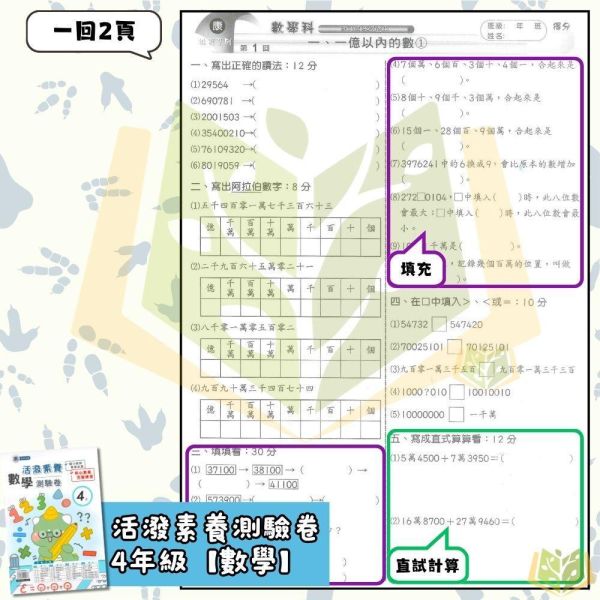 良品國小 115上 最新版國小測驗卷《活潑測驗卷》適用南一 國小1~6年級 國語 數學 自然 社會 附解答＋雙面試題 115上, 良品, 測驗卷, 活潑測驗卷, 素養測驗卷, 國小測驗卷, 南一版, 國語, 數學, 自然, 社會, 附解答, 雙面試題, 可撕式, 考前複習, 模擬考卷