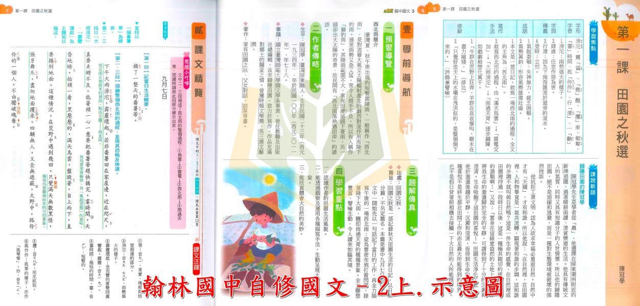 翰林國中 自修 新無敵自修 114上 113下 國中1~3年級 國文 英語 數學 自然 社會 附課本 附習作解答 附解答 