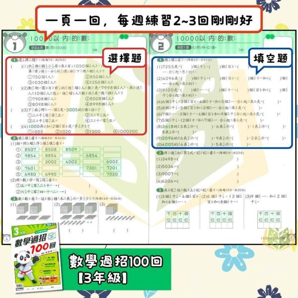 店長推薦 綜合題型首選 康軒國小【數學過招100回】1~6年級｜附解答｜【國小數學輔材】 數學過招100回、康軒國小、1-6年級、綜合題型、數學練習、解題技巧、實戰練習、單元複習、國小數學輔材