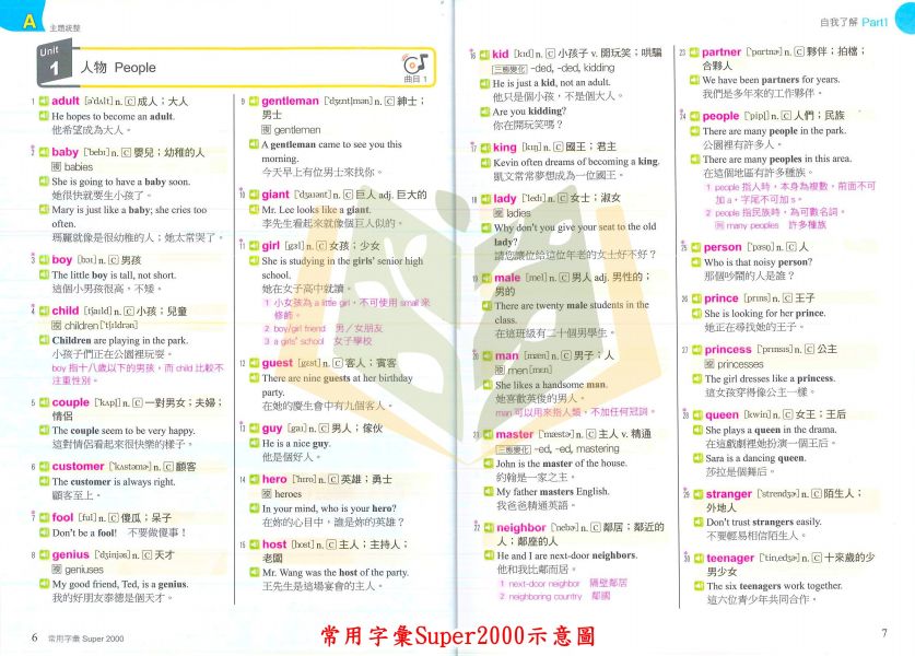 南一國中 高手 英語單字 主題式基本字彙Super1200【口袋書】主題式常用字彙Super2000 主題式超強字彙Super2500【國中英語輔材】 