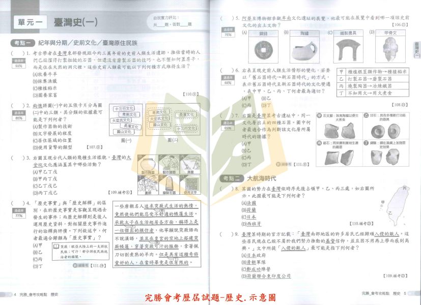 116國中會考 南一 完勝會考攻略 【主題式歷屆試題】收錄近10年考題｜國文/英語/數學/理化/生物/地科/地理/歷史/公民 附解答 116會考 南一 完勝會考攻略 主題式歷屆試題 模擬試題 真人影音講解 附解答 國文 英語 數學 理化 生物 地科 地理 歷史 公民 全科