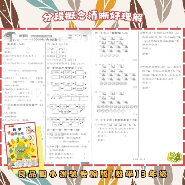 良品國小 114下《活潑素養測驗卷》國小測驗卷 適用翰林 國小1~6年級 國語/數學/自然/社會 附解答+雙面試題 114下, 良品, 測驗卷, 活潑測驗卷, 素養測驗卷, 國小測驗卷, 翰林版, 國語, 數學, 自然, 社會, 附解答, 雙面試題, 可撕式, 考前複習, 模擬考卷