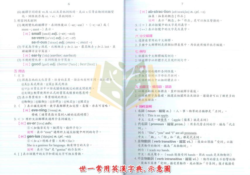 世一 英文檢定必備用書 20000 常用英漢字典【字典】 