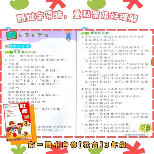 南一國小 114下《國小自修》新超群自修 1~6年級 國語 數學 生活 自然 社會 附課本 習作解答 附解答 114下, 新超群自修, 國小自修, 南一版, 國語, 數學, 自然, 社會, 生活, 1~6年級, 附課本解答, 附習作解答