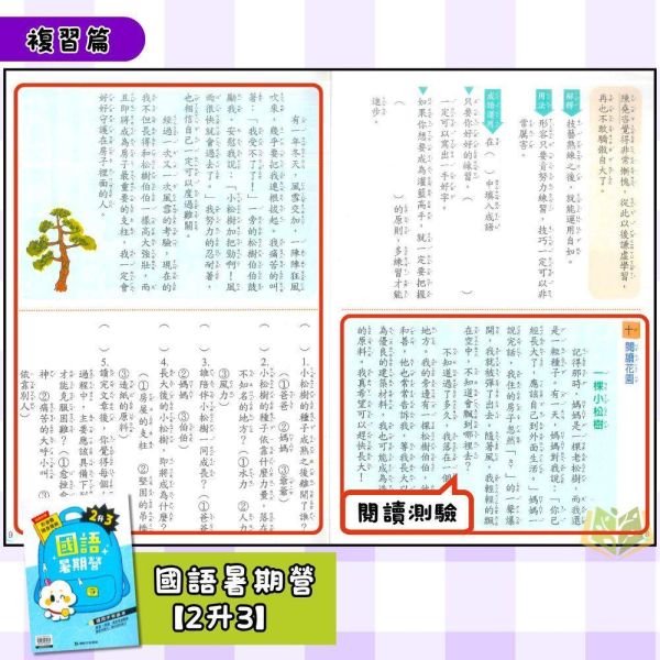 暑假複習+預習 康軒國小【國語暑期營/數學暑期營/國語數學暑期營】綜合版 1~6年級｜附解答｜ 康軒教材,暑假作業,國小複習,國語暑期營,數學暑期營,國語數學,升年級先修,附解答,暑假練習本,國小教材
