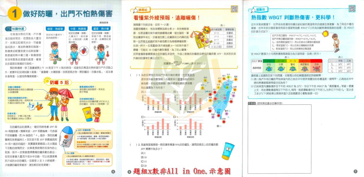 康軒國中 素養王 FUN學練素養 題組╳數非All in One【國中數理輔材】 康軒 國中 素養王 FUN學練素養 題組 數非 All in One 數學 素養 題本 模擬題 解題 QR影音 會考 複習 國一 國二 國三 數理輔材