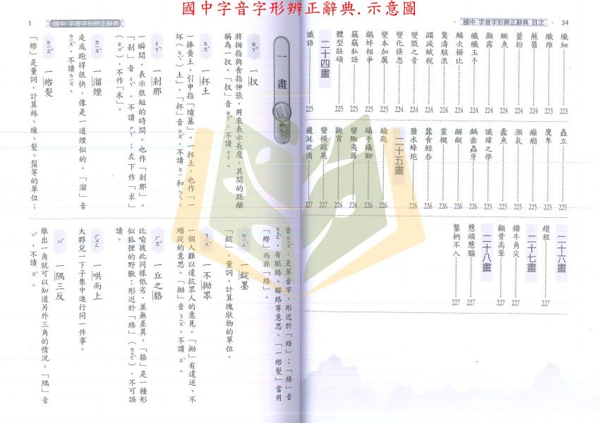 光田國中 國中字音字形辨正辭典 組字音字形模擬試題 國中會考字音字形加強練習 