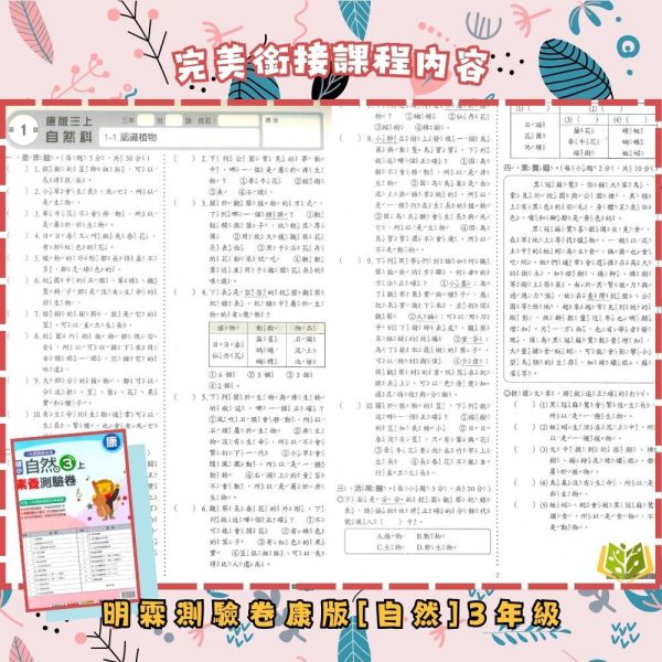 考前刷題首選 明霖國小【素養測驗卷】國小測驗卷 國小考卷  適用康軒/翰林/南一 114下 國小1~6年級｜國語/數學/自然/社會｜雙面試題＋附解答｜ 114下, 明霖, 素養測驗卷, 國小測驗卷, 康軒, 翰林, 南一, 國語, 數學, 自然, 生活, 社會, 附解答, 雙面試題, 考前複習, 素養導向