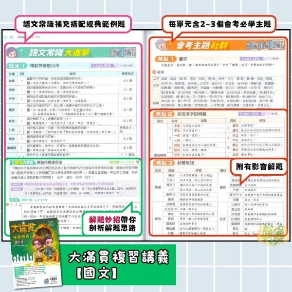 會考推薦 116國中會考 翰林【大滿貫】複習講義｜主題探索國文/主題探索英語/英語文法總匯/英語聽力特會考/國文/英語/數學/生物/理化/地科/地理/歷史/公民｜附解答【國中會考】 翰林國中、116會考、大滿貫複習講義、9科全套、國中會考、國英數自然社會、附解答、國三複習教材、總複習套書、會考題庫、歷屆試題、考前衝刺、段考複習、模擬試題必備