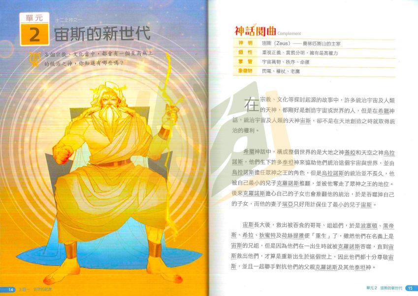 翰林出版 神話探索–希臘諸神的傳說 【圖書】 