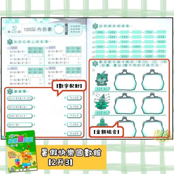 國小暑假先修｜明霖國小 快樂練5功／快樂國數館 國語數學 1-6年級（附解答） 明霖教材,暑假作業,國小複習,快樂練5功,快樂國數館,國語數學,升年級先修,附解答,暑假練習本,國小教材