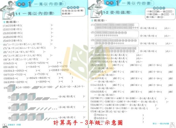 康軒國小 計算高手 國小數學 1~6年級 附解答 【國小數學輔材】 