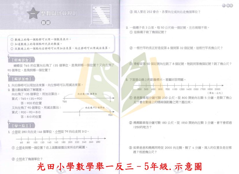 光田國小 小學數學舉一反三 1~6年級【全冊】【國小數學輔材】 