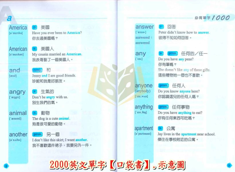 店長推薦 國中會考/英檢必備 世一文化【你一定要會的2000英文單字】【字典】 世一 英文單字書 2000單字 國中 會考 英檢 字典 口袋書 教育部常用字 KK音標 詞性 例句 動詞變化 隨身學習 單字大全 英語工具書