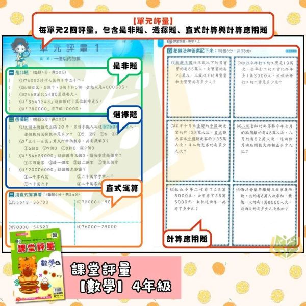 明霖國小 115上｜【課堂評量】國小評量｜適用南一版｜國小1~6年級｜國語/數學/生活/自然/社會｜附解答＋5回月考複習卷＋1回全冊複習卷 明霖國小115上,課堂評量,南一版,國小評量,國語評量,數學評量,生活評量,自然評量,社會評量,月考複習卷,全冊複習卷,附解答
